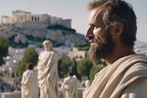 Die Missionsreise des Apostels Paulus nach Athen und Korinth