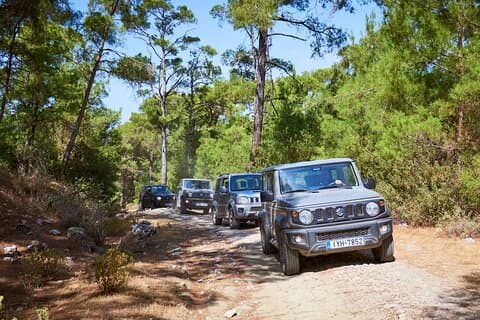 Rhodos Explorer 4x4 Offroad eventyr og traditionel frokost