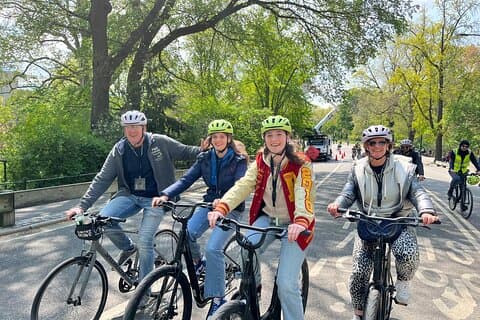 Aluguel de bicicletas no Central Park em Nova York