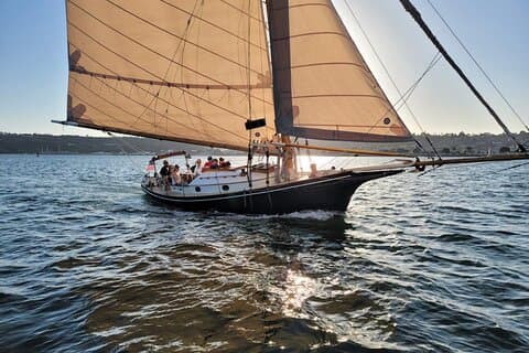 San Diego Sailing Cruise Liten gruppe 6 gjester Classic Yacht