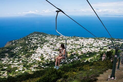 Capri & Anacapri: Guided Tour with Chairlift to Mount Solaro