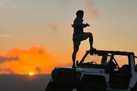 Privat Oppdag Kintamani Sunset med Private 4WD Jeep Adventure