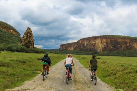 Cykeltur till Hell's Gate National Park från Nairobi