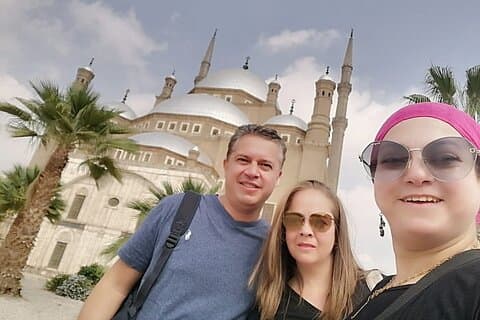 Visite du Caire dans le musée égyptien ,Le Caire islamique et église suspendue
