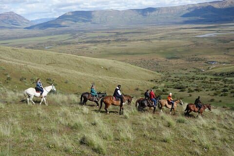 Avventura a cavallo sul Cerro Frias