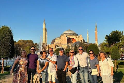 Hagia Sophia, Blue Mosque & Basilica Cistern tour