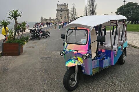 Privat elektrisk Tuk Tuk-tur til Belém