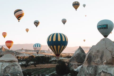 Cappadocia: Blue Tour and Sunrise Balloon Tour
