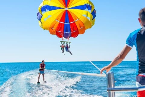 Hurghada Parasailing Ein Sky High Red Sea Erlebnis