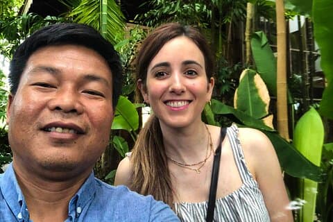 Privat tur til Angkor Wat og Bayon-tempelet med henting