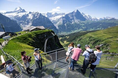 Grindelwald-First Mountain Adventure Day Trip from Zurich