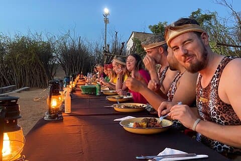 Evening Cultural Festival with African Cuisine Dinner.