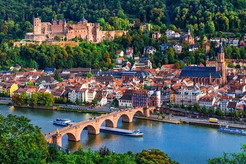 Privétour van een halve dag Heidelberg vanuit Frankfurt