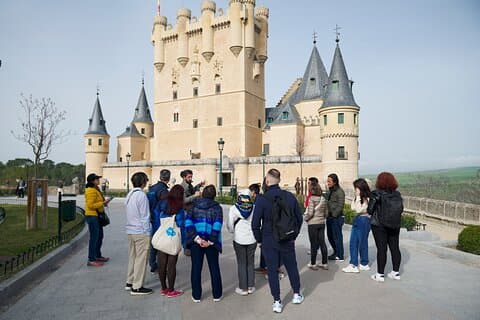 Desde Madrid : Segovia & Toledo con Alcázar y Catedral