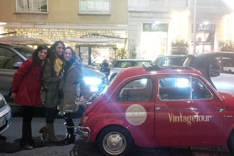 3 uur Vintage Fiat 500 Night Tour in Milaan