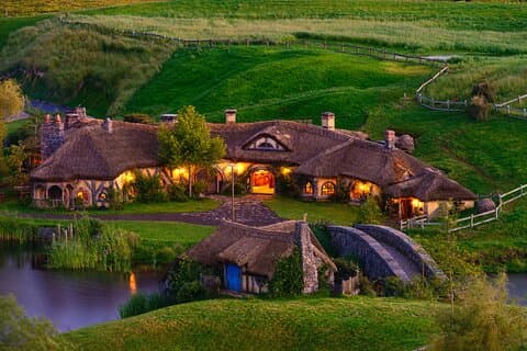 Hobbiton Movie Tour på Waikato og Matamata