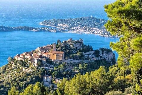 Privat utflykt från byn Saint-Paul de Vence Èze och Monaco