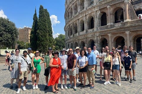 Groepsrondleiding door het Colosseum