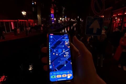 Red Light District GPS App Walking Tour Mobile Game