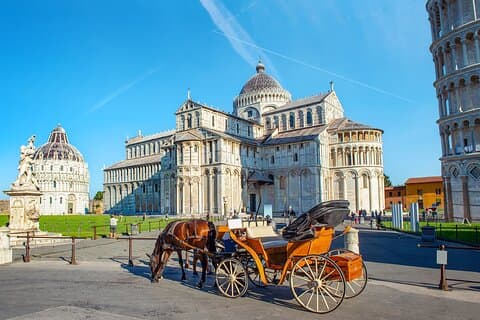 Tour privado de medio día Pisa y Piazza dei Miracoli desde Florencia