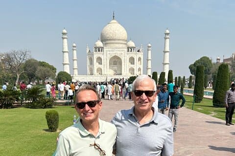 Privat soluppgång Taj Mahal-tur från Delhi: Taj Mahal & Agra Fort
