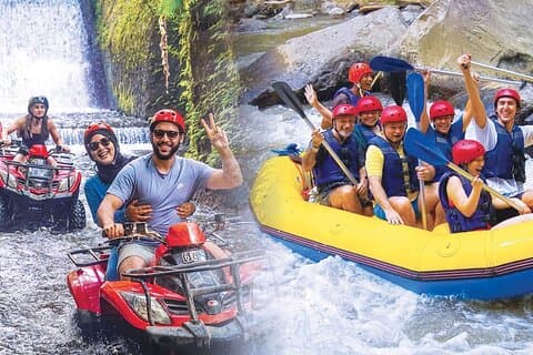 Rafting em Ayung Bali com traslado do hotel