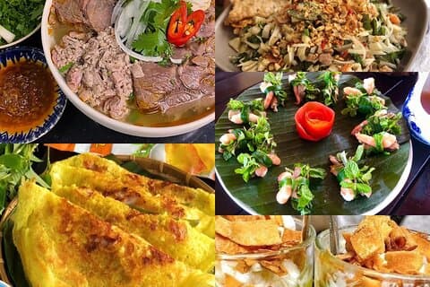 Lezione di cucina di 5 piatti tradizionali Da Nang con gita al mercato