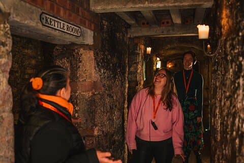 Multi-Sensory Small-Group Historic Vaults Tour i Edinburgh