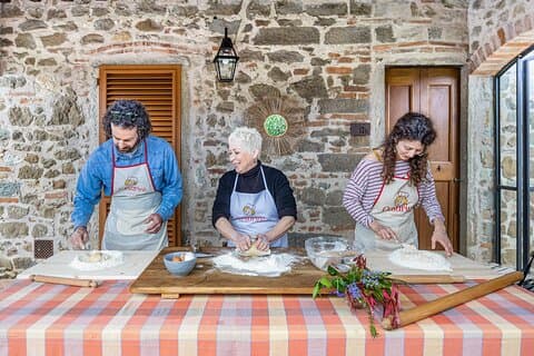 Ravioli & traditionelle opskrifter klasse i Chianti