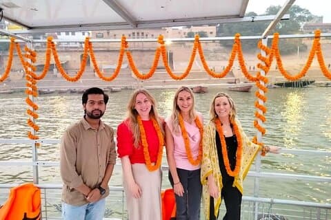 De Varanasi: City Tour Privado de 2 Dias com Experiência de Barco Fluvial