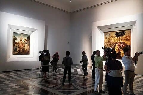 フィレンツェ-エクスプレス・ウフィツィ美術館とレオナルド・ダ・ヴィンチ美術館
