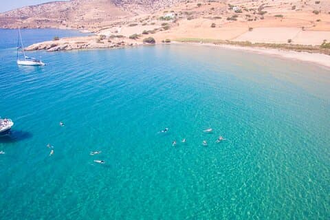 Explore Rina's Cave and Koufonisia Cruise From Naxos