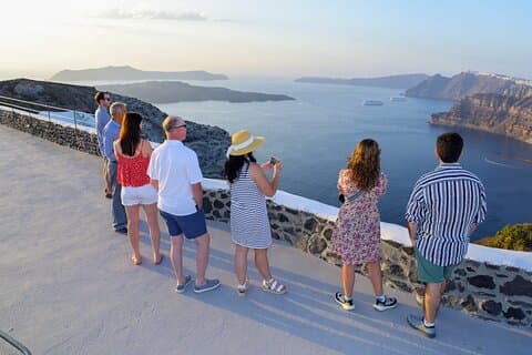 6-h Discover Santorini: Culture, Views & Wine Private Tour