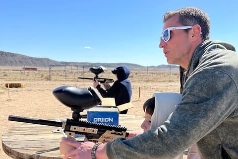 Paintball Target Shooting Experience in Joshua Tree