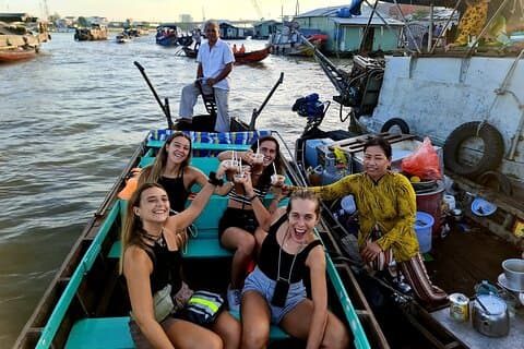 Cái Răng Floating Market & Mekong River Bootsfahrt in 1 Tag