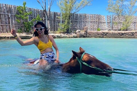 モンテゴベイでの乗馬