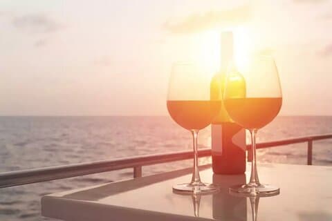 Zonsondergangcruise in Kaapstad met champagne