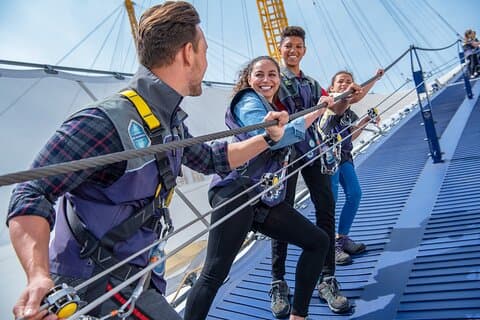Escaladez l'O2 Arena et découvrez les principaux sites touristiques de Londres