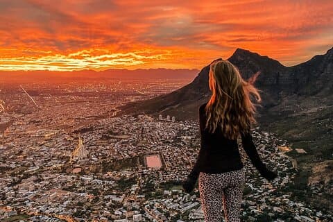 Privé begeleide zonsondergang / zonsopgang wandeling op Lions Head (ophalen bij het hotel)