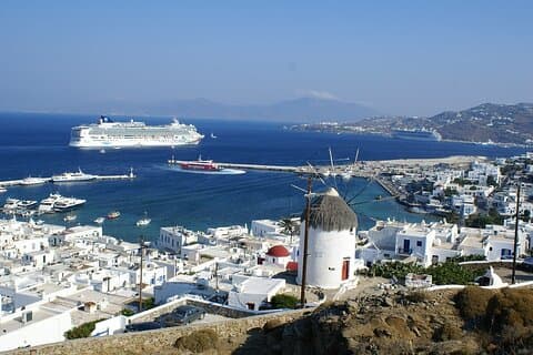 Excursão privada de meio dia na ilha de Mykonos