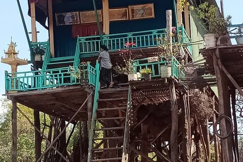 Beng Mealea et village flottant avec prise en charge à l'aéroport