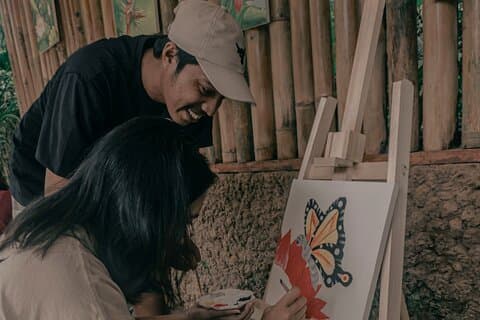 Corso di pittura Ubud