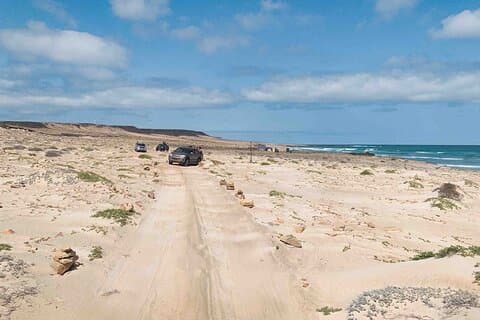 ボア・ヴィスタ島での半日北アドベンチャー