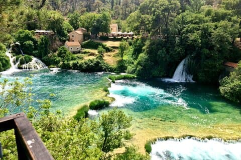 Krka Wasserfälle Nationalpark private Luxustour