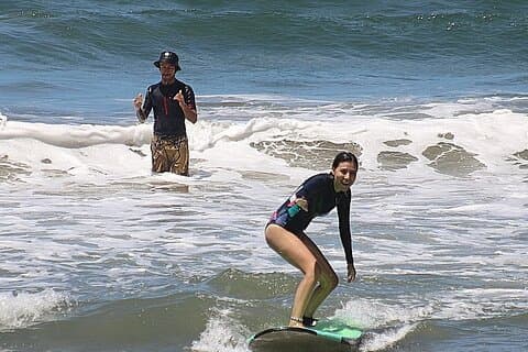 Surfingundervisning La Lancha