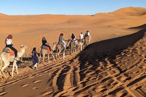 From Marrakech: 3 Day Round Trip To Merzouga Desert & Camel Trek