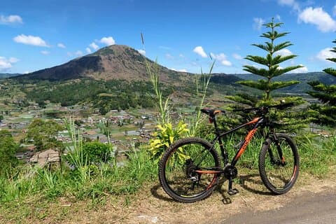 Noleggio mountain bike sul Monte Batur