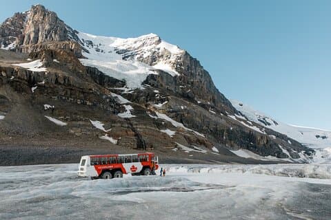 6-dages VIA-tog fra Vancouver til Jasper Banff Icefield-bustur