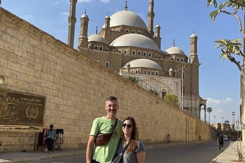 Tour to Giza Pyramids, Citadel and Bazaar from El Sokhna Port