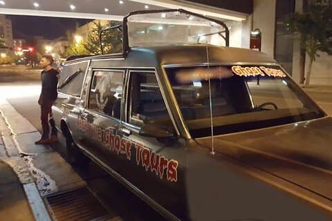 Tour dei fantasmi del carro funebre infestato di Nashville 1 ora condivisa